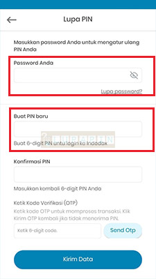 Baca petunjuk pada email tersebut lalu tap Ganti Password.