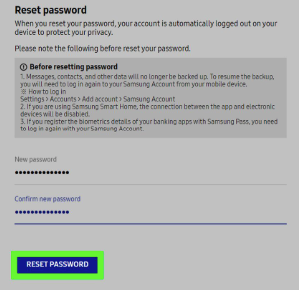 Ikuti petunjuk yang disediakan oleh halaman berikutnya kemudian atur ulang password dan jangan lupa untuk mencatat password yang baru.