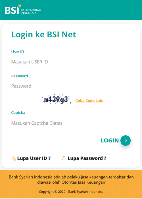 Jika sudah, nantinya kamu bisa melakukan login dan silahkan ketuk opsi Lupa Password.