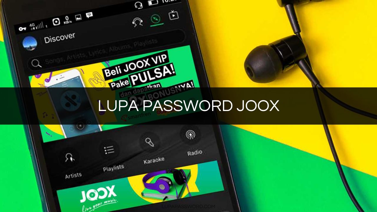 lupa password joox