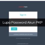 Lupa Password Akun PKP