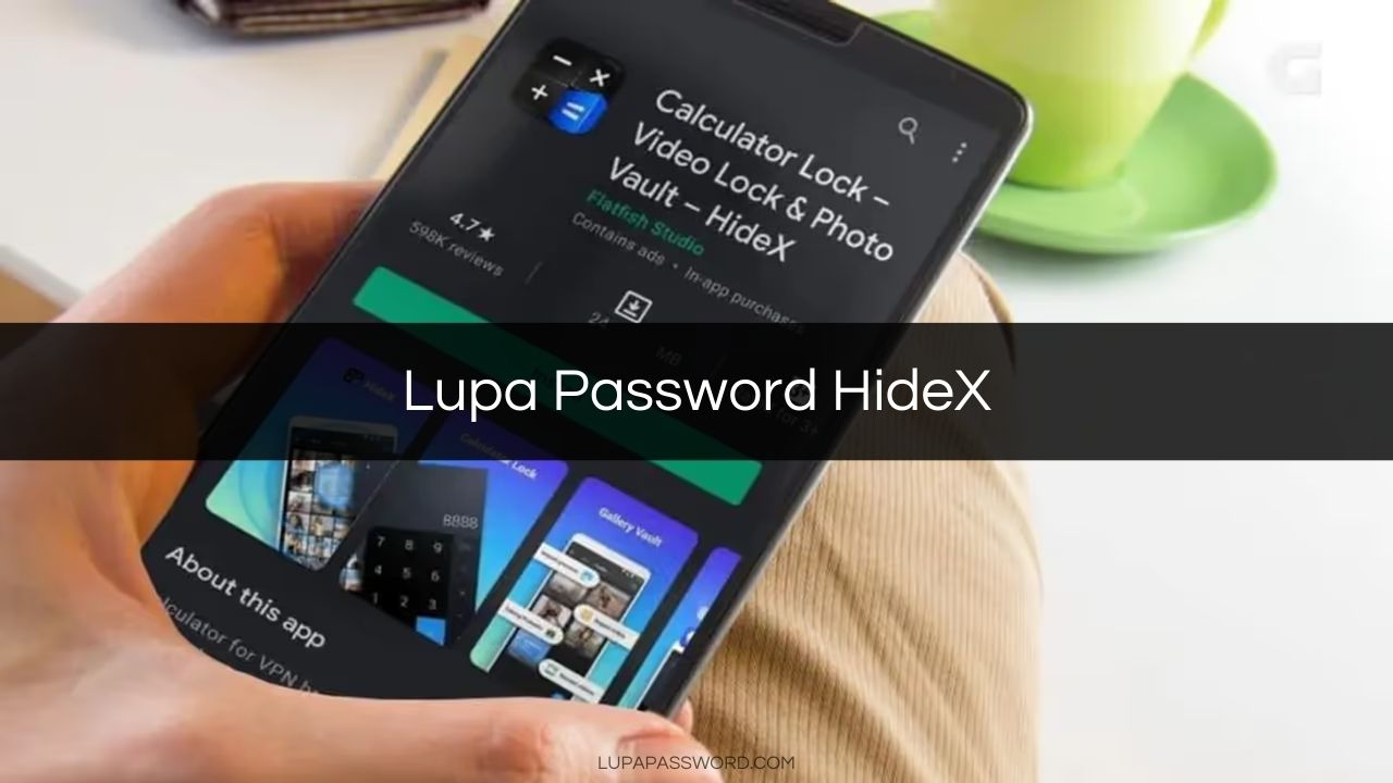 Lupa Password HideX